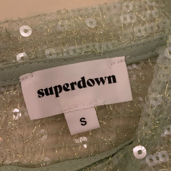 NWT Sequin Crop Top - Picture 5 of 6